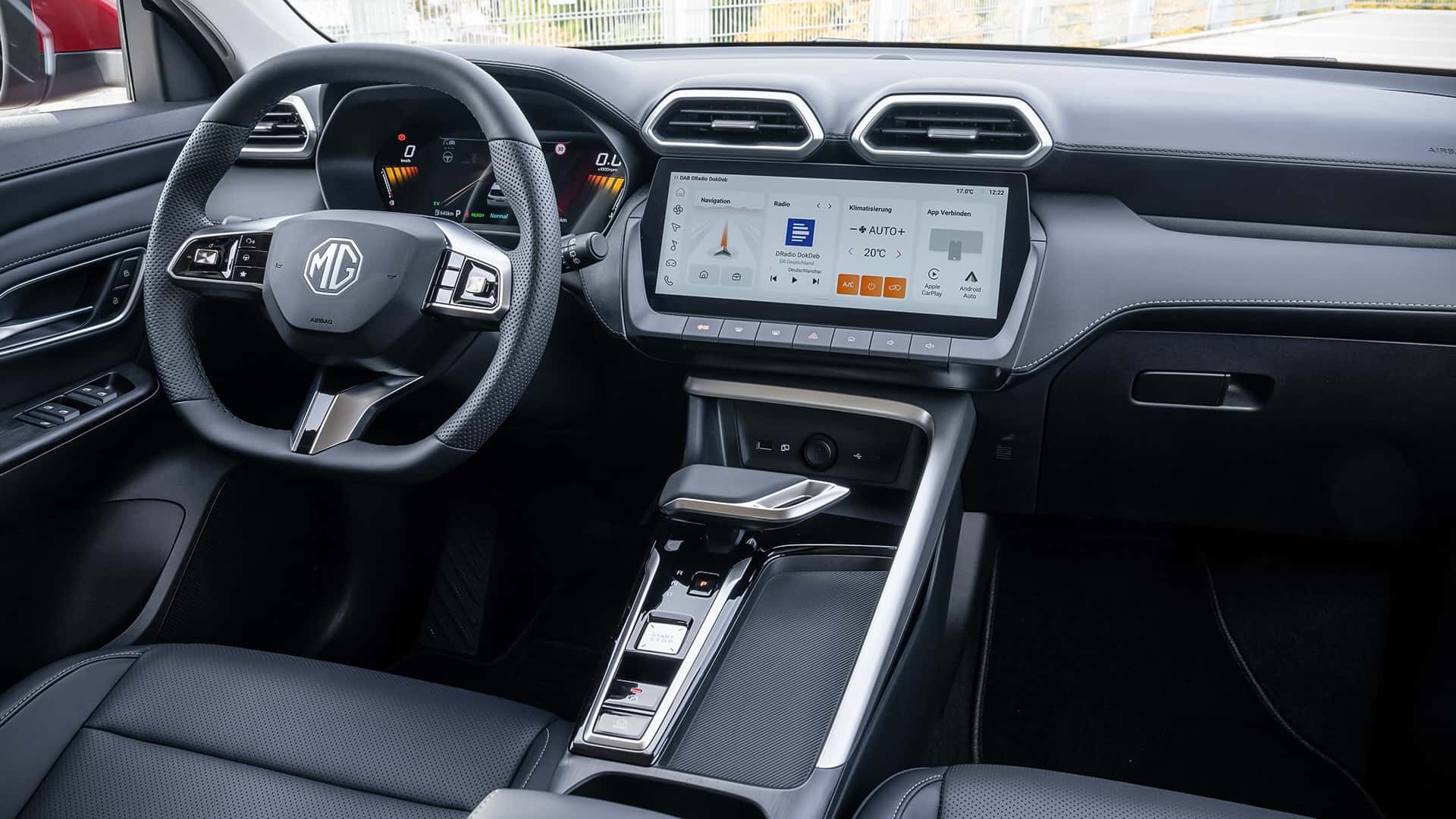 Dettagli interni MG ZS Dettagli interni MG ZS