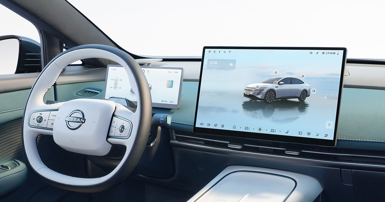 Interni Nissan N7 e i suoi elementi
