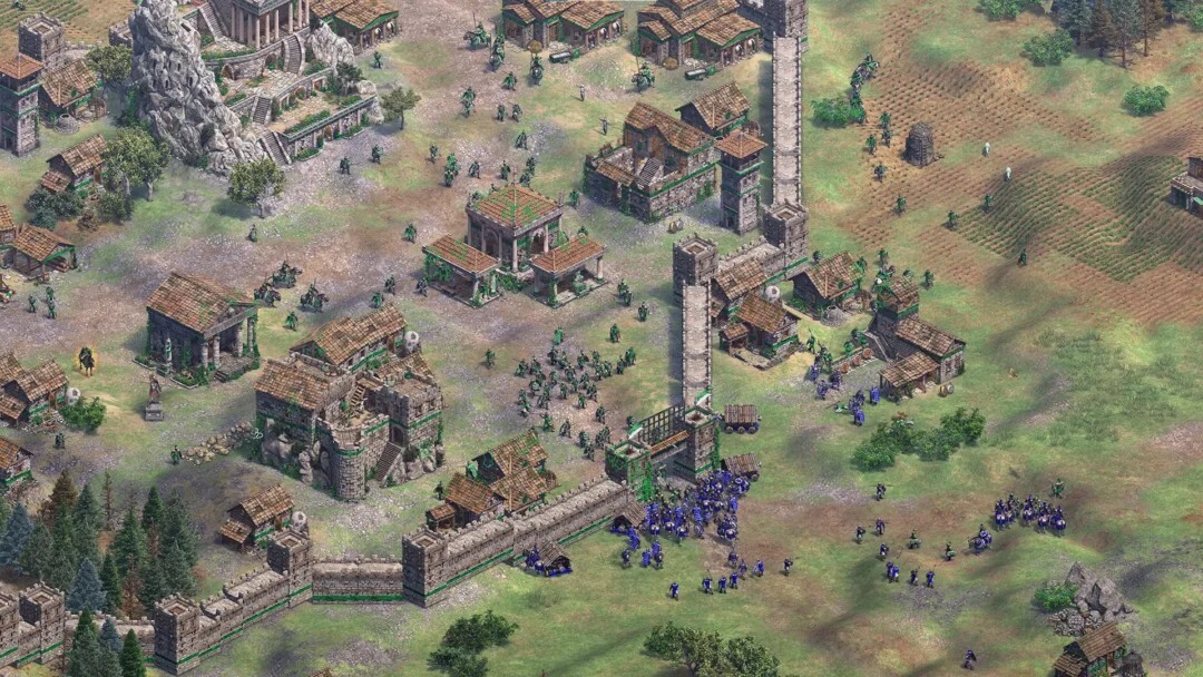 Una scena di Age of Empires II: Definitive Edition