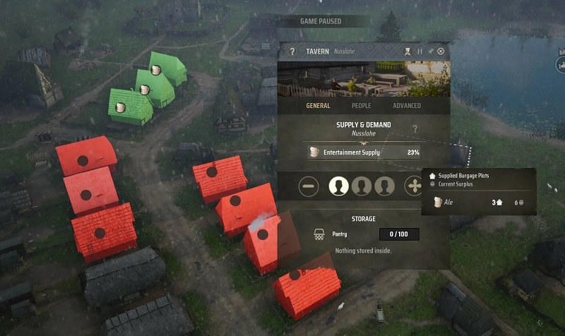 La prossima patch principale aggiungerà due nuove mappe a Manor Lords, la possibilità di migliorare gli edifici e una distribuzione aggiornata di birra e merci - sono stati pubblicati degli screenshot.-12