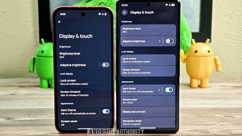 Nuovo design del menu delle app recenti