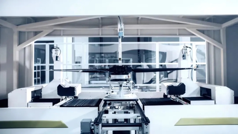 Officina di assemblaggio Xpeng