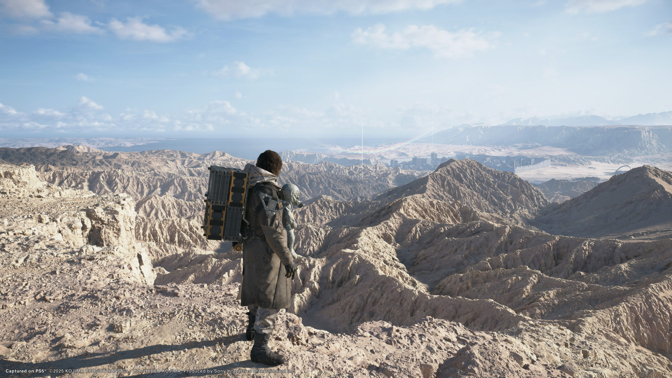 Una scena di Death Stranding 2: On the Beach
