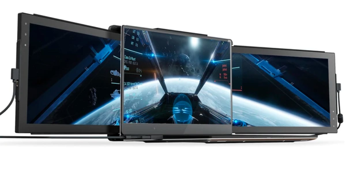 Come raddoppiare lo schermo del tuo laptop e rimanere mobile: la recensione del monitor trasformatore USB Mobile Pixels DUEX Plus-59