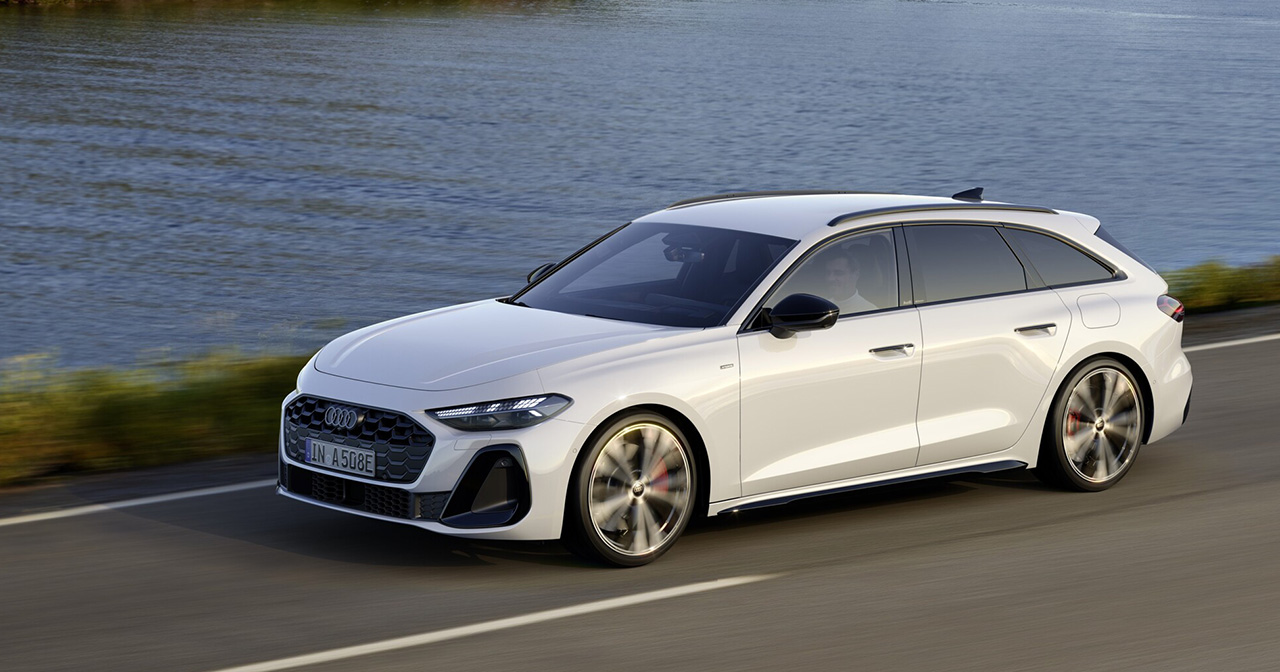 Audi A5 e-hybrid nel dinamismo.