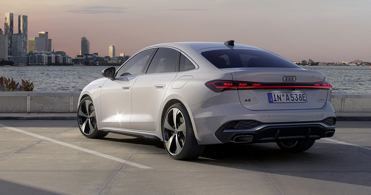 Audi A5 e-hybrid display