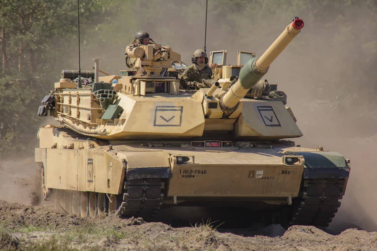 Abrams 1A2 - Illustrazione: Esercito degli Stati Uniti