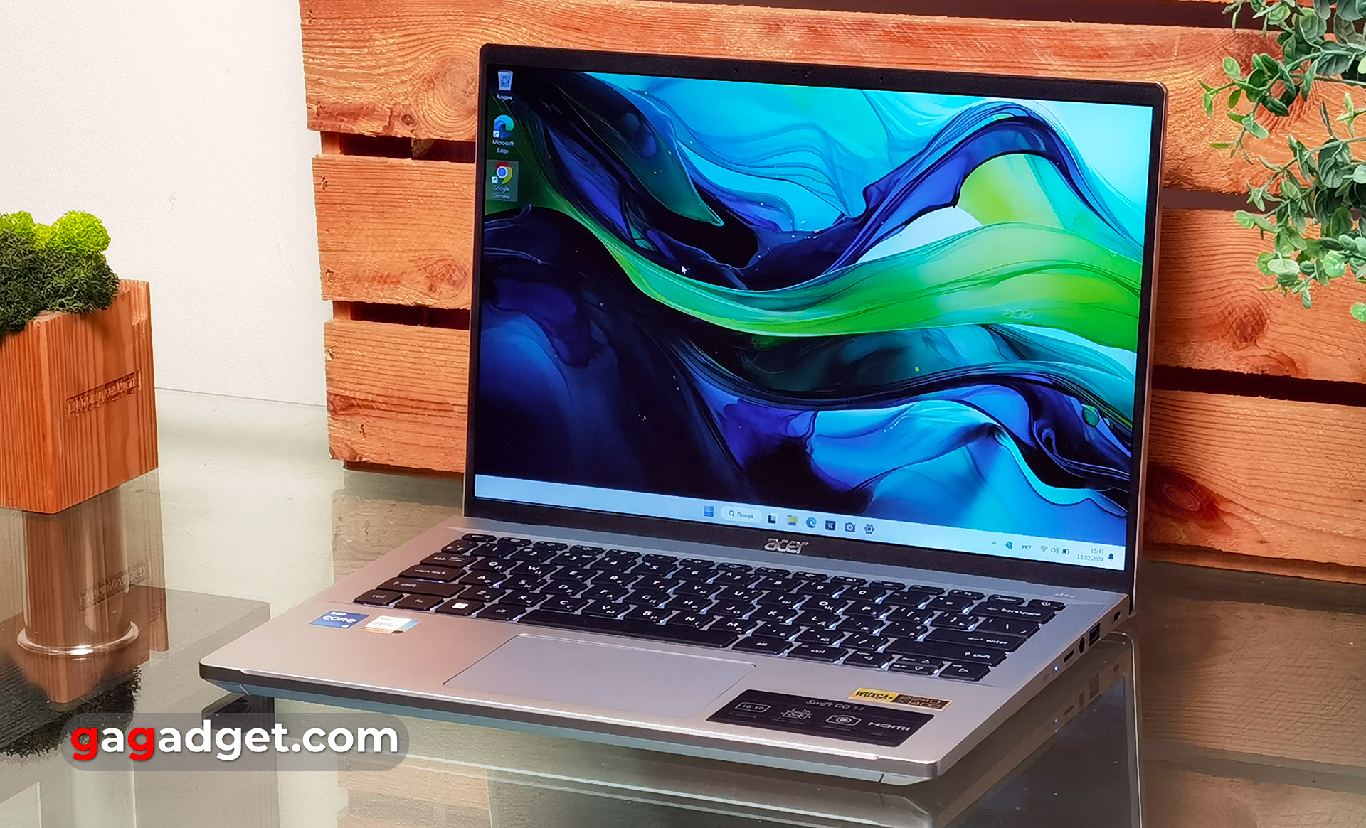 Огляд Acer Swift Go 14 SFG14-71 Огляд Acer Swift Go 14 SFG14-71