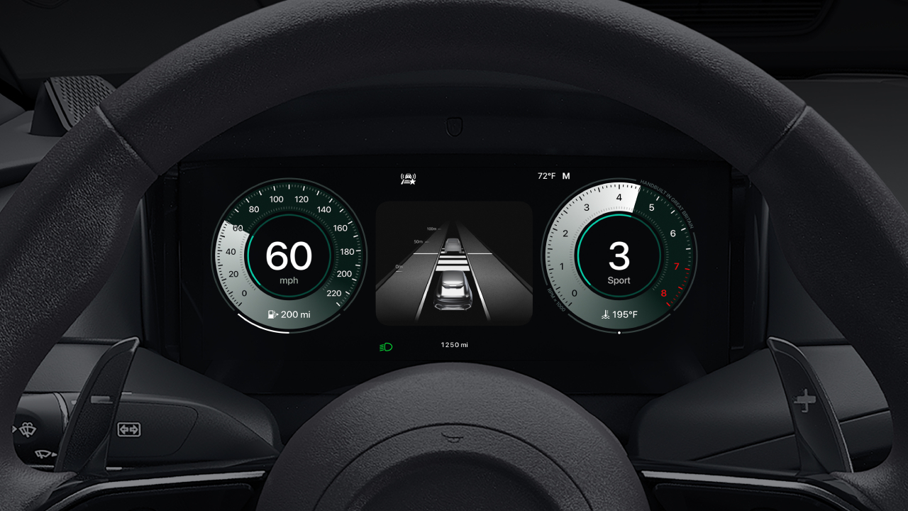 Cruscotto CarPlay Ultra con funzione ADAS Cruscotto CarPlay Ultra con funzione ADAS