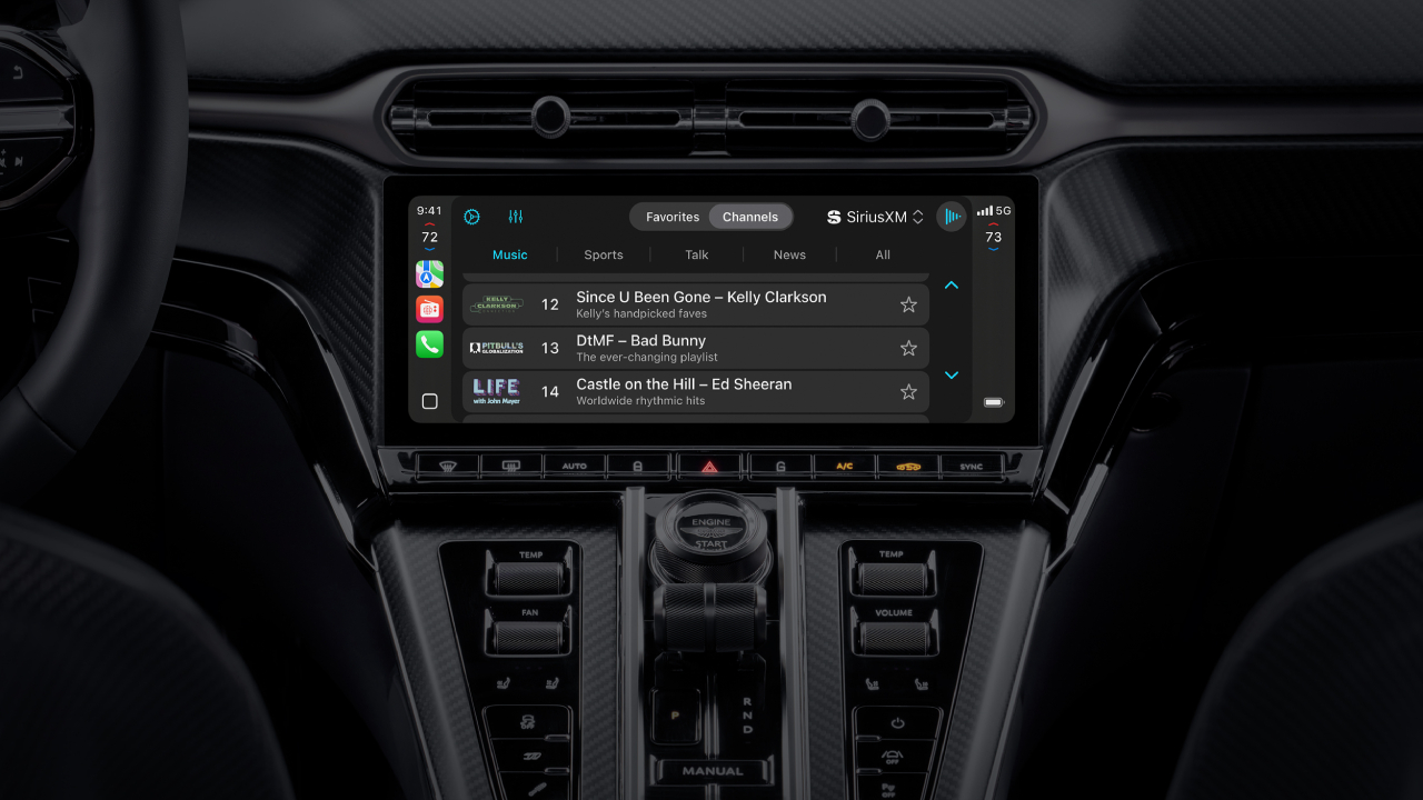 Cruscotto CarPlay Ultra con radio Cruscotto CarPlay Ultra con radio