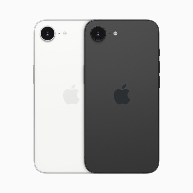 Colori dell'iPhone 16e sul retro Colori dell'iPhone 16e sul retro