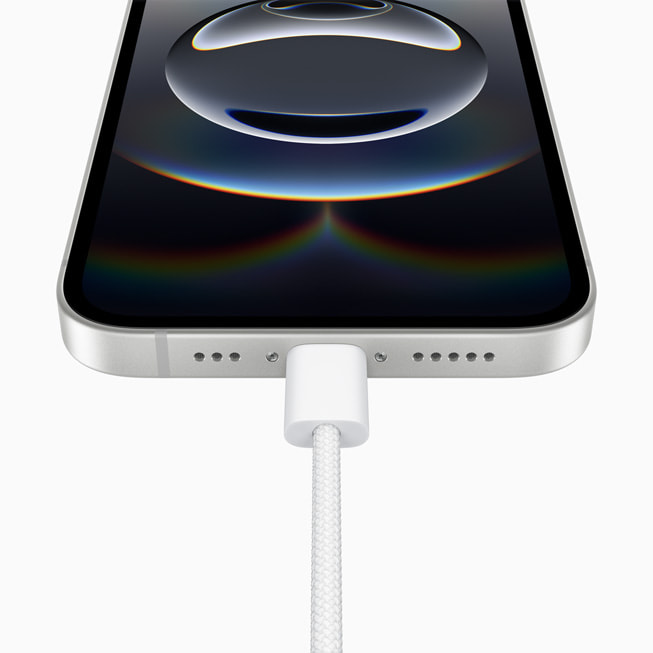 USB-C per l'iPhone 16e. Illustrazione: Apple