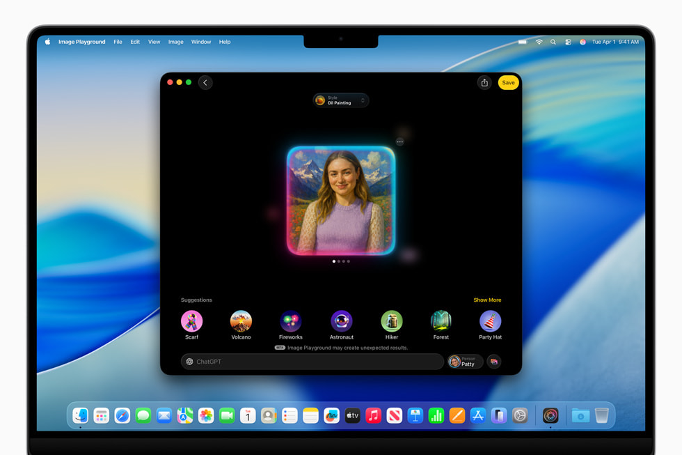 Image Playground. Illustrazione: Apple Image Playground. Illustrazione: Apple