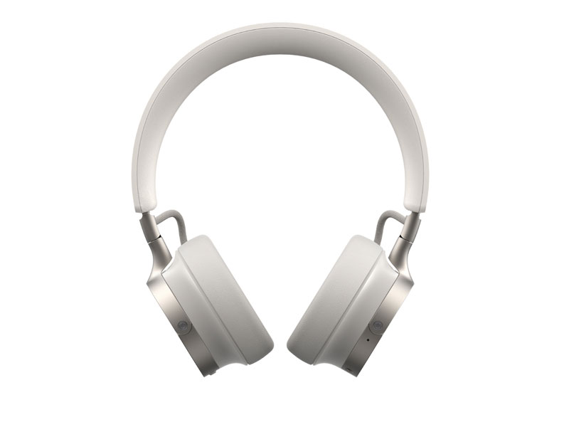 Vista frontale delle cuffie Beyerdynamic Aventho 100 bianche Vista frontale delle cuffie Beyerdynamic Aventho 100 bianche