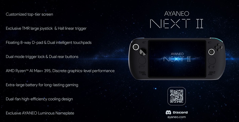 Ayaneo NEXT 2 console portatile