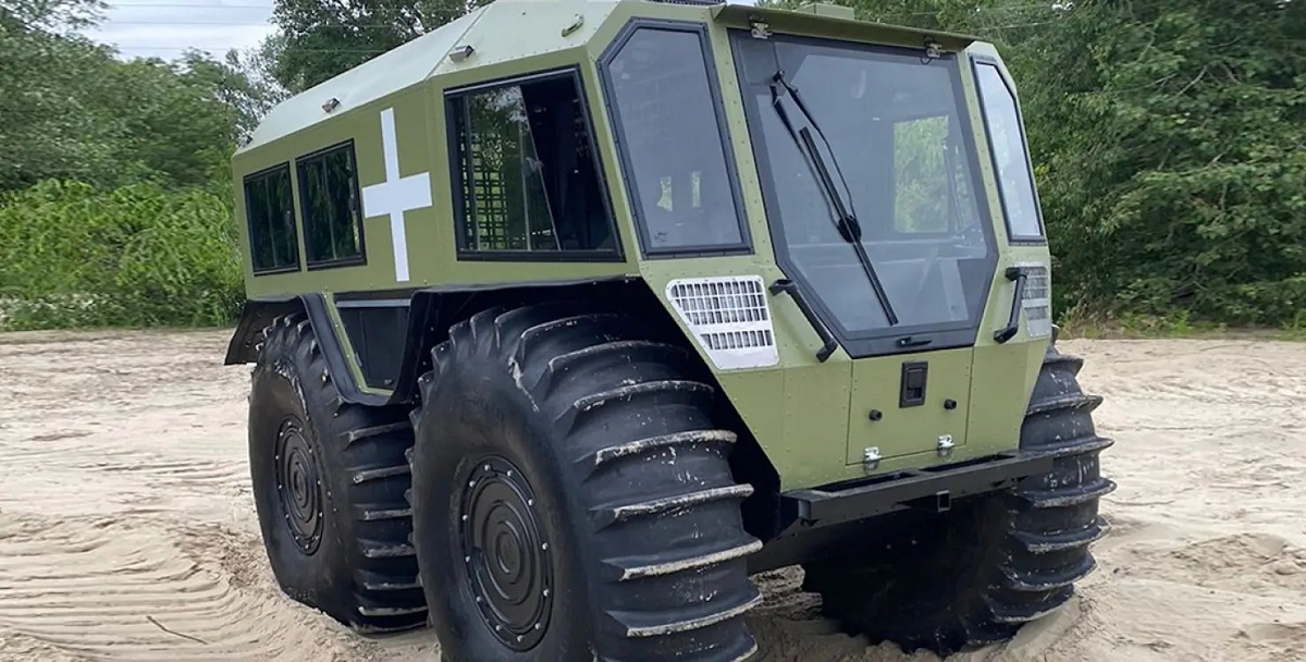 L'esercito ucraino riceverà un nuovo veicolo anfibio nazionale "TAKHA", in grado di affrontare la maggior parte degli ostacoli. L'esercito ucraino riceverà un nuovo veicolo anfibio nazionale "TAKHA", in grado di affrontare la maggior parte degli ostacoli.