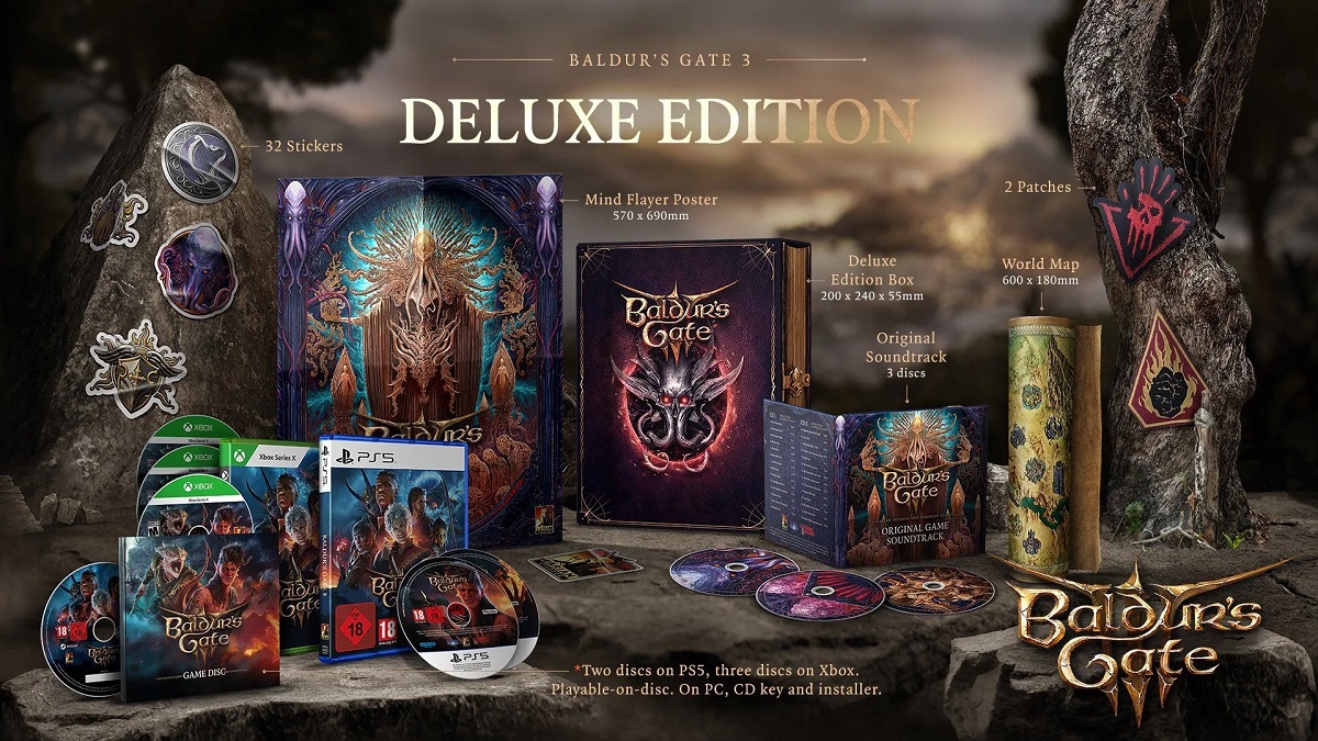 Larian Studios ha presentato Baldur's Gate III Deluxe Edition: i collezionisti lo ameranno! Larian Studios ha presentato Baldur's Gate III Deluxe Edition: i collezionisti lo ameranno!