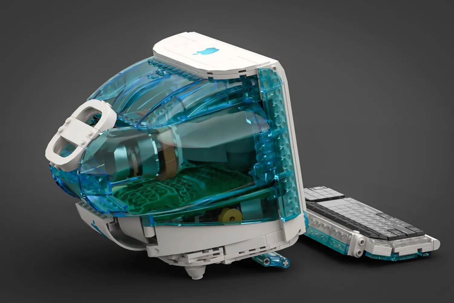 iMac G3 con tastiera e mouse a disco iMac G3 con tastiera e mouse a disco