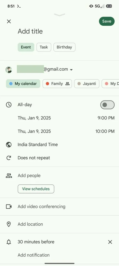 Selezionare i calendari nella versione corrente di Google Calendar Selezionare i calendari nella versione corrente di Google Calendar