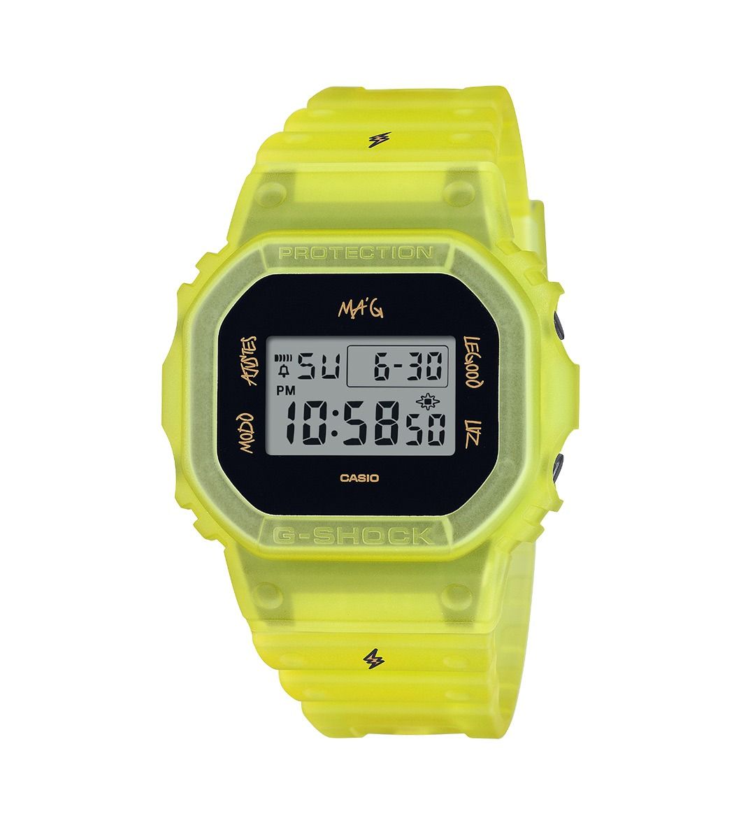 G-Shock DWE-5600JB-1A9ER in giallo G-Shock DWE-5600JB-1A9ER in giallo