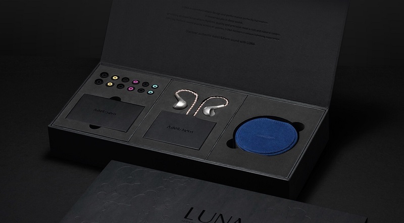Set di cuffie Luna con custodia Set di cuffie Luna con custodia