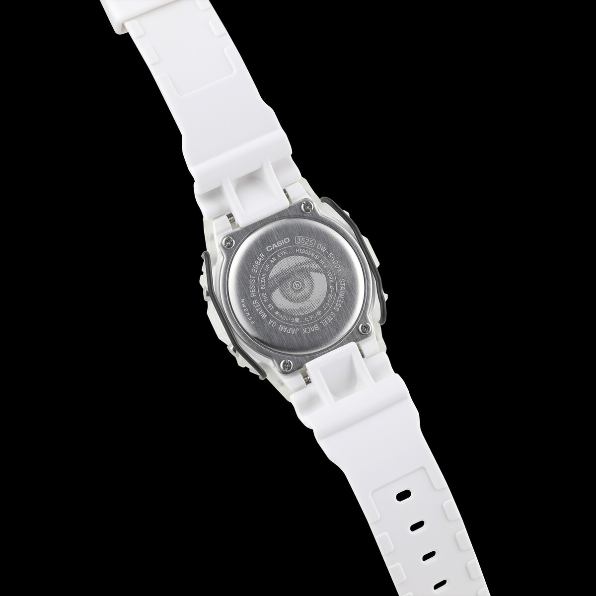 Il retro dell'orologio G-Shock