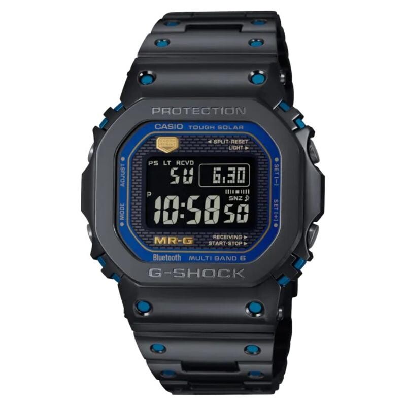 Dettagli del design dell'orologio Casio MRG-B5000BA-1JR Dettagli del design dell'orologio Casio MRG-B5000BA-1JR