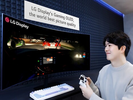 Monitor da gioco OLED da 45 pollici di LG