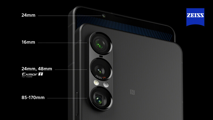 Sony Xperia 1 VII fotocamere. Illustrazione: Sony