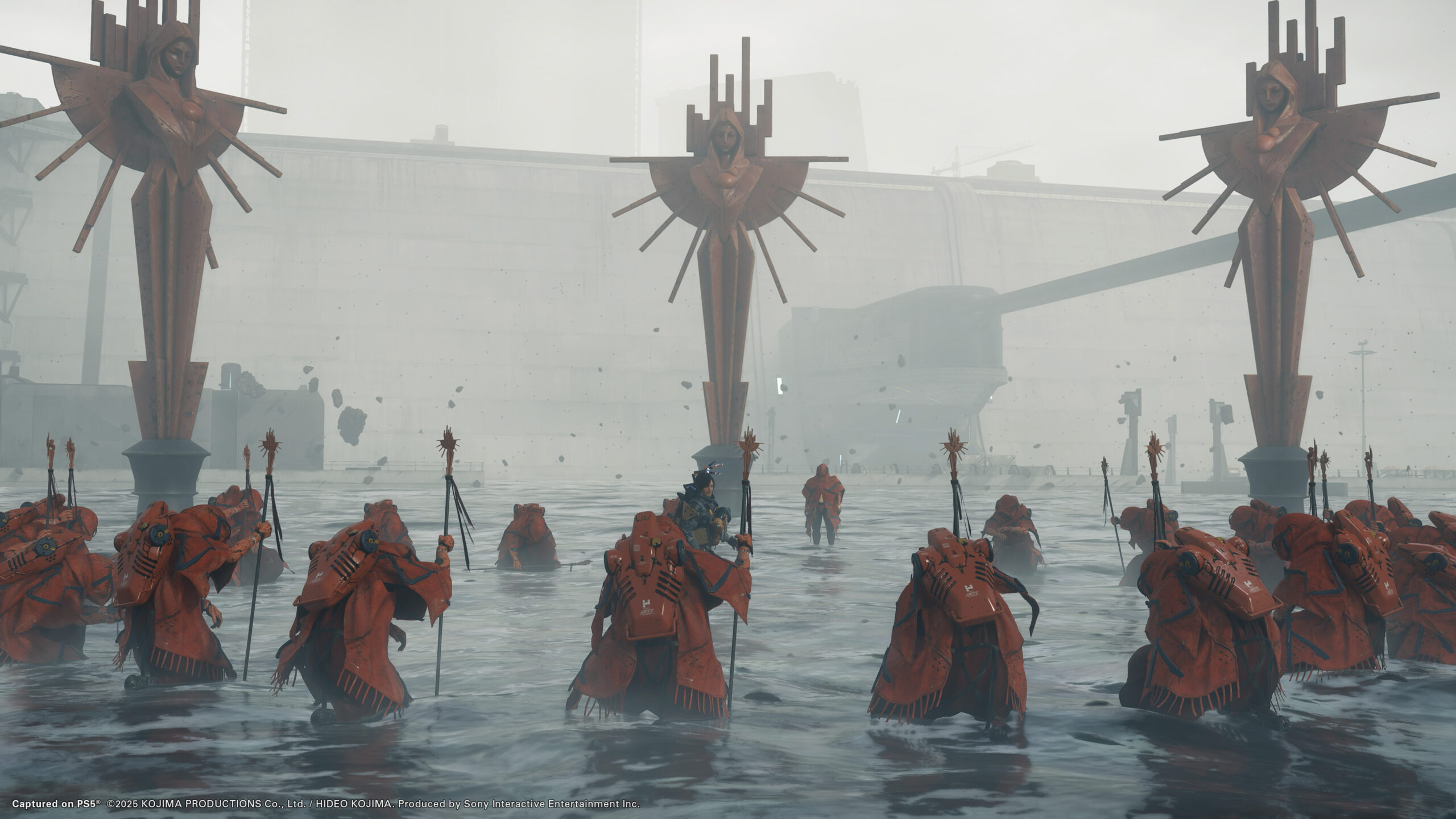 Una scena di Death Stranding 2: On the Beach