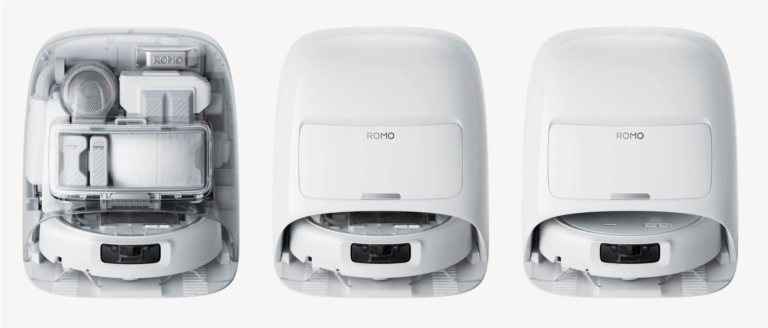 DJI Romo P, Romo A e Romo S. Illustrazione