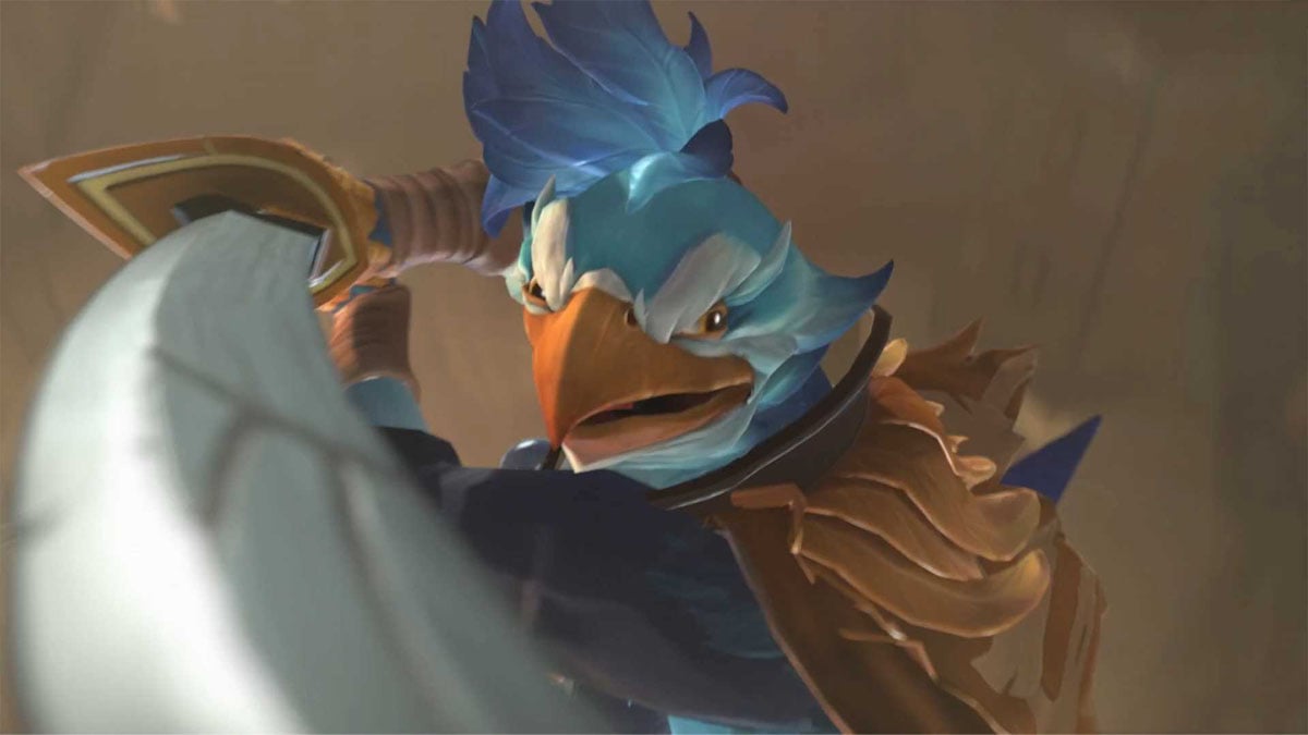 L'uccello samurai Kez sarà un nuovo personaggio di Dota 2: Valve ha presentato un colorato trailer di un insolito eroe L'uccello samurai Kez sarà un nuovo personaggio di Dota 2: Valve ha presentato un colorato trailer di un insolito eroe