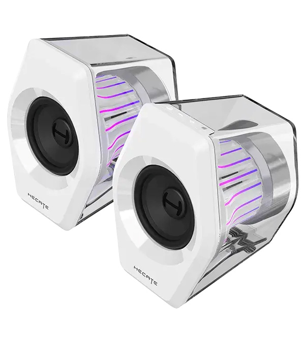 Altoparlanti G2000 Pro con involucro trasparente Altoparlanti G2000 Pro con involucro trasparente