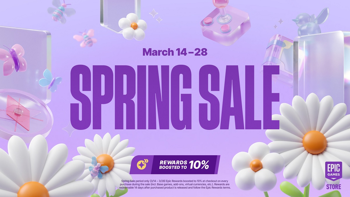 È iniziata la Spring Game Sale di Epic Games Store: sconti fino all'80%.