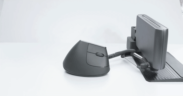 Mouse tattile MinVerse 3D Illustrazione del mouse tattile MinVerse 3D