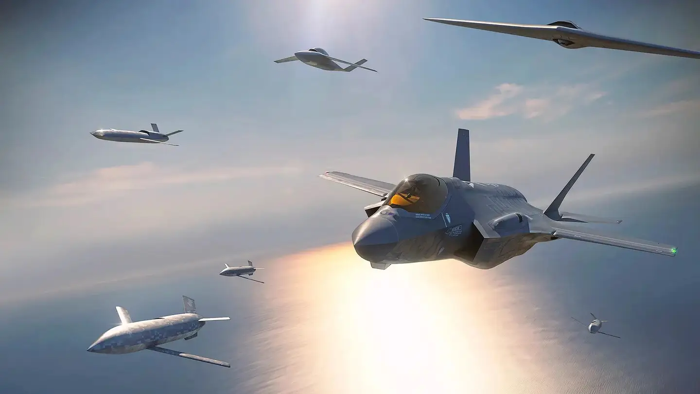 Il bombardiere nucleare B-21 Raider potrebbe gestire i droni che si stanno costruendo per i caccia di quinta e sesta generazione. Il bombardiere nucleare B-21 Raider potrebbe gestire i droni che si stanno costruendo per i caccia di quinta e sesta generazione.