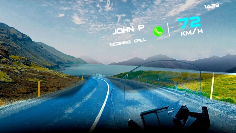 Casco da moto Shoei GT-Air 3 Smart con display AR