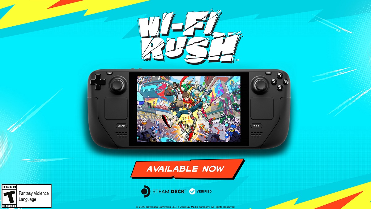 Il coloratissimo gioco d'azione Hi-Fi Rush è stato completamente adattato per la console portatile Steam Deck Il coloratissimo gioco d'azione Hi-Fi Rush è stato completamente adattato per la console portatile Steam Deck