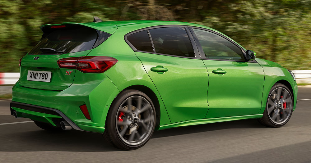Ford Focus ST con un motore turbo Ecoboost da 2.3 litri con 280bhp.