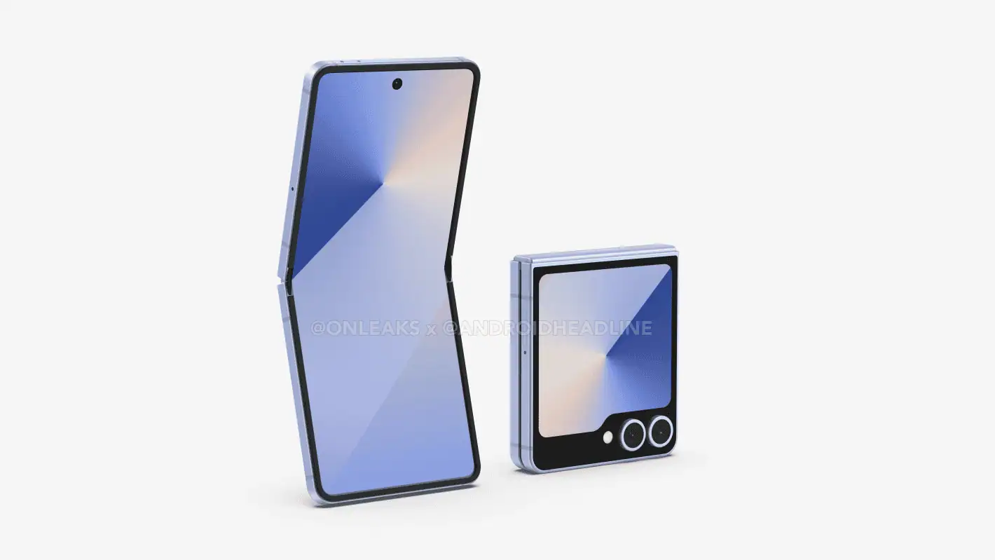 Samsung Galaxy Flip7 Rendering CAD 2 Samsung Galaxy Flip7 Rendering CAD 2