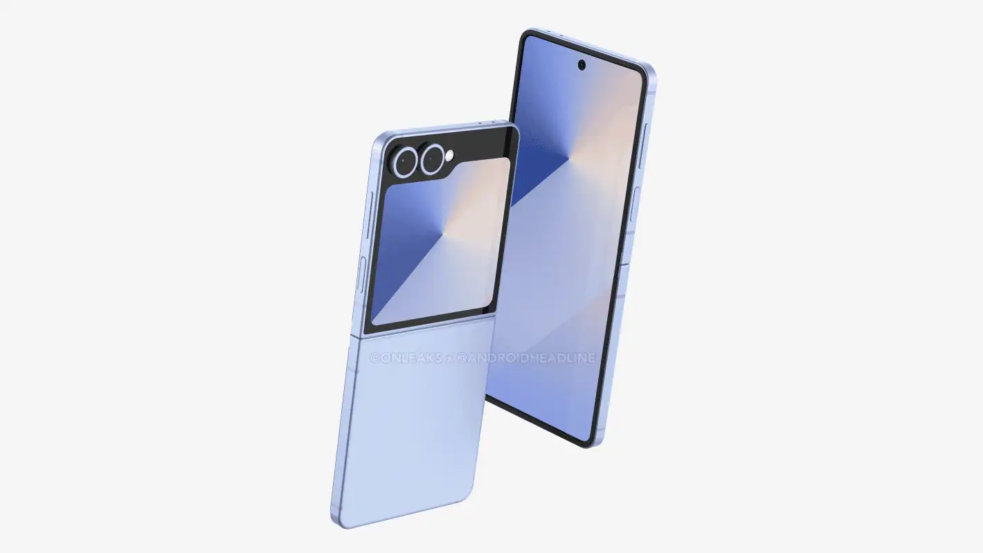 Samsung Galaxy Flip7 Rendering CAD 4 Samsung Galaxy Flip7 Rendering CAD 4
