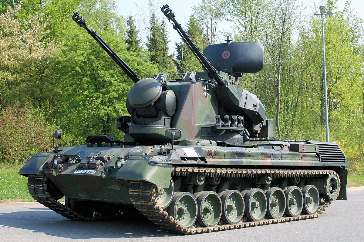 Il sistema Gepard. Illustrazione da Wikipedia