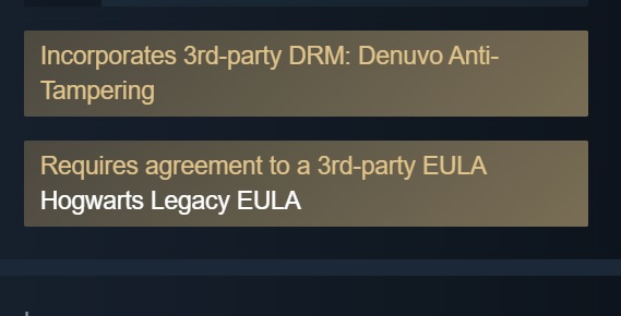 I pirati non hanno posto nella Scuola di Magia! La versione PC di Hogwarts Legacy sarà protetta dal sistema DRM Denuvo-2 I pirati non hanno posto nella Scuola di Magia! La versione PC di Hogwarts Legacy sarà protetta dal sistema DRM Denuvo-2