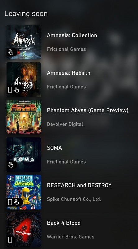 Amnesia: Rebirth, Soma, Back 4 Blood e altri tre giochi saranno rimossi dal catalogo Game Pass ad aprile.-2 Amnesia: Rebirth, Soma, Back 4 Blood e altri tre giochi saranno rimossi dal catalogo Game Pass ad aprile.-2