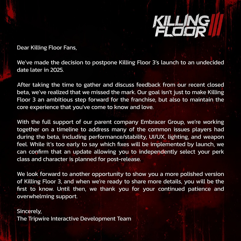 Studio Appeal di Tripwire Interactive Studio Appeal di Tripwire Interactive