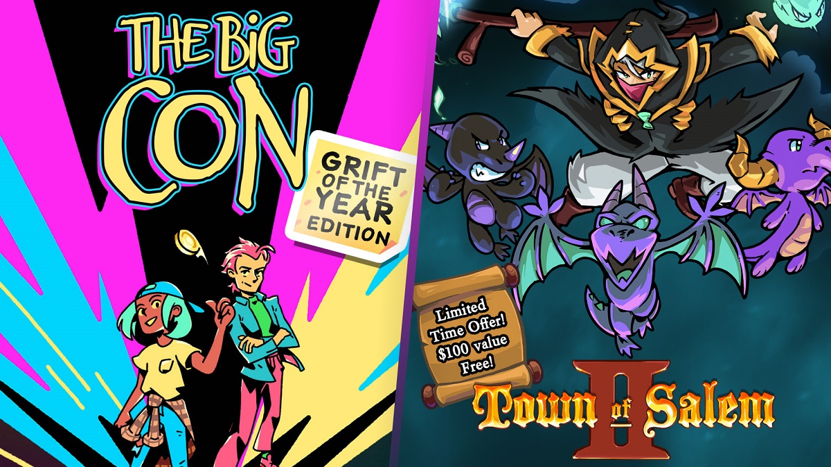 L'Epic Games Store ha iniziato a regalare The Big Con e Town of Salem 2 L'Epic Games Store ha iniziato a regalare The Big Con e Town of Salem 2