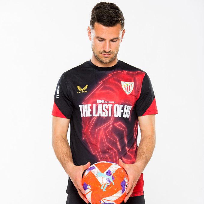 Athletic Bilbao - maglia con pubblicità di The Last of Us