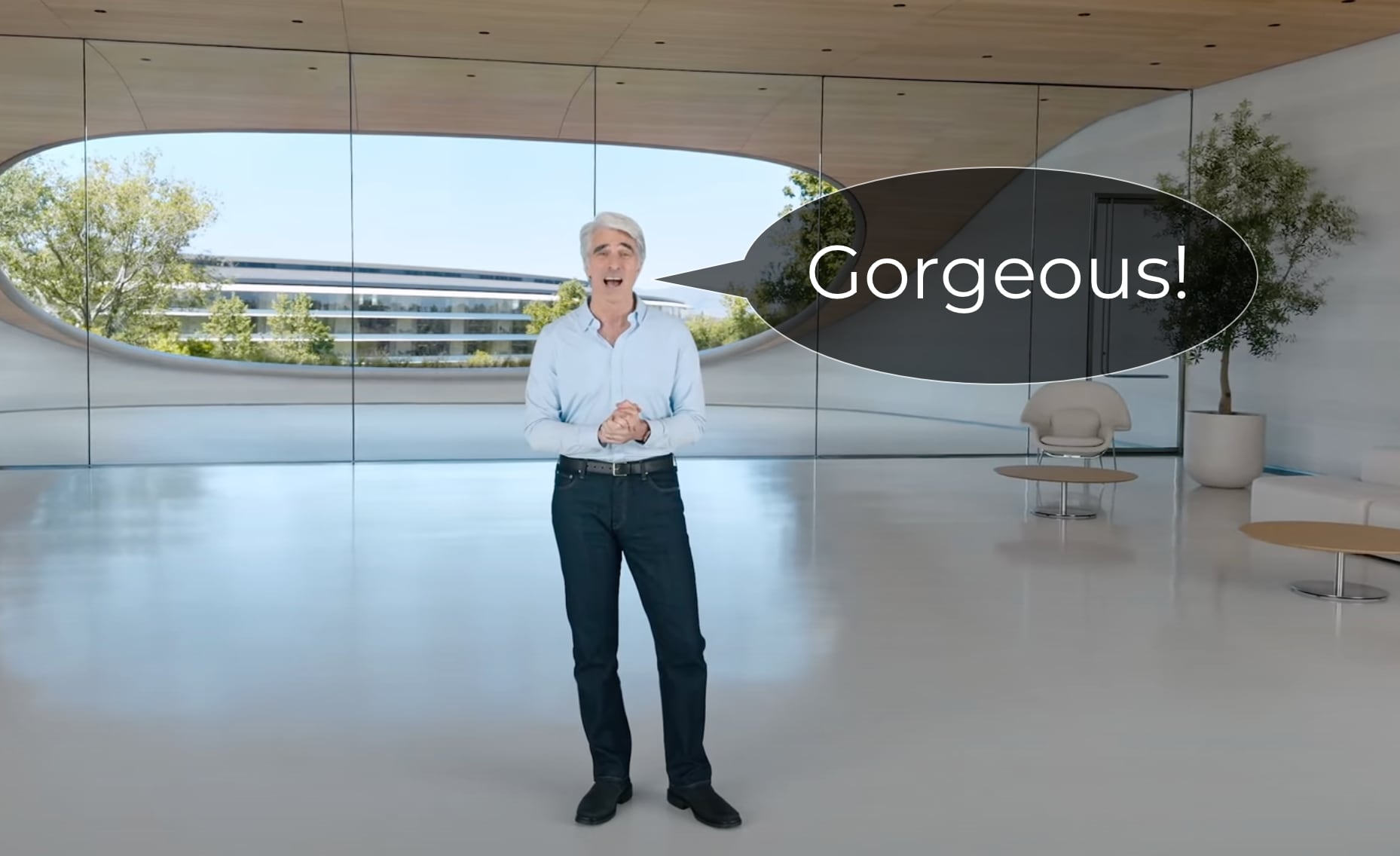 Gorgeous - nuovo epiteto nelle presentazioni di Apple Presentazione delle nuove funzionalità