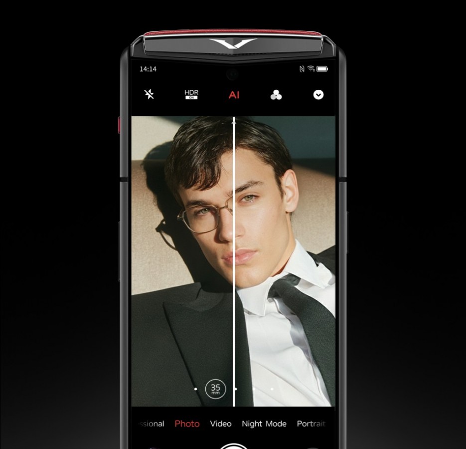 Vertu ritorna con il nuovo telefono Agent Q — una fuga completa delle sue specifiche si è verificata prima dell'annuncio ufficiale Vertu Agent Q Image - gsmarena_001