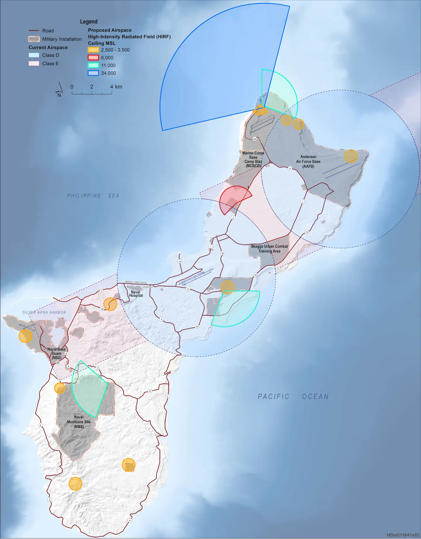 Gli Stati Uniti renderanno Guam il luogo più difeso del pianeta schierando sull'isola 20 siti di difesa missilistica con intercettori THAAD, Tomahawk, SM-6 Block IB, Patriot e SM-3 Block IIA.